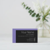 Collection ELEMENTARY Carte de visite standard (Debout devant)