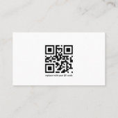 Collection ELEMENTARY Carte de visite standard (Dos)