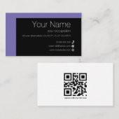 Collection ELEMENTARY Carte de visite standard (Devant / Derrière)