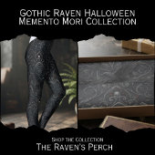 Cravate Damas de raven victorien gothique