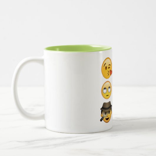 collection emoji préférée drôle mug design (Gauche)