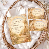 Carte D'accompagnement Tirage au sort de couche Enchanted Rainbow Boho