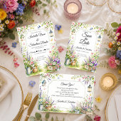 Invitation Mariage de Jardin Enchanté
