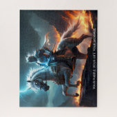 Collection Epic Dark Knight & Stallion Art Puzzle (Vertical)