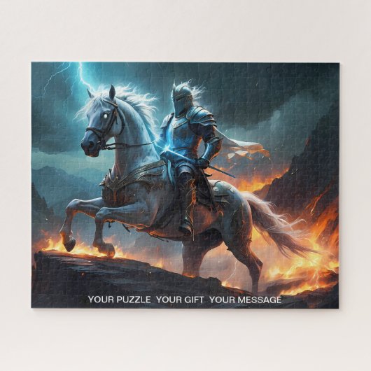 Collection Epic Dark Knight & Stallion Art Puzzle (Horizontal)