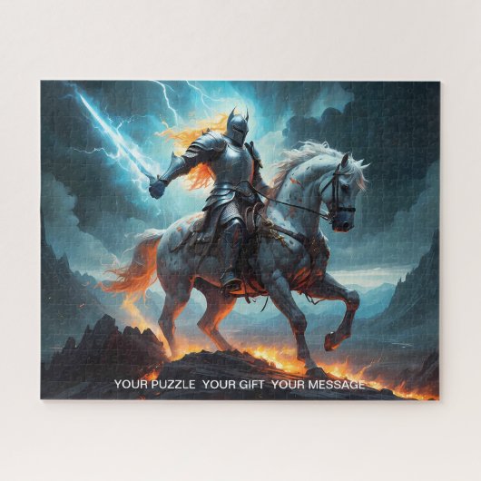 Collection Epic Dark Knight & Stallion Art Puzzle (Horizontal)