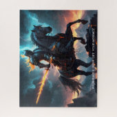 Collection Epic Dark Knight & Stallion Art Puzzle (Vertical)