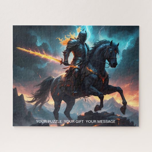 Collection Epic Dark Knight & Stallion Art Puzzle (Horizontal)