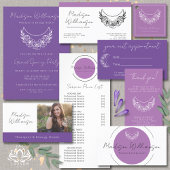 Carte Publicitaire Esoteric Psychic Moderne Services Tarification