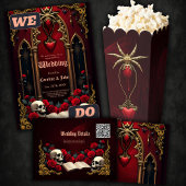 Invitation L'amour éternel dans l'ombre des ténèbres,