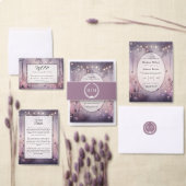 Invitation Mariage forestier Ethereal Fairy (Personnalisez la collection de ce créateur indépendant.)