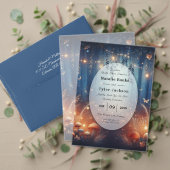 Invitation Fairy Lights et Moonlit Forest Magic Mariage (Personnalisez la collection de ce créateur indépendant. Test)
