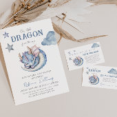 Serviette En Papier Fairytale Dreamy Baby shower Dragon