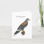 Collection Falcon Note Card Kaart (Voorkant)