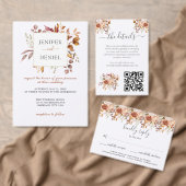 Numéro De Table Automne Feuilles Russe Pays Boho Mariage (Personnalisez la collection de ce créateur indépendant. )