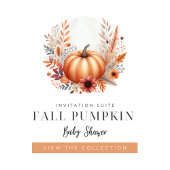 Herfst pompoen herfst bedankzakje