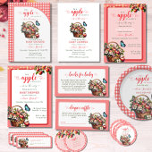 Étiquette Moisson automne Apple thème retour adresse