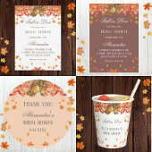 Sticker Rond Automne Russe Automne Fête des mariées d'automne M