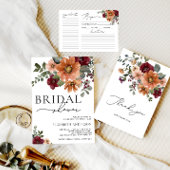 Herfst Bloemen Bruids Datum Nacht Ideeën Datum Jar Poster