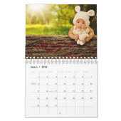 Collection Famille Simple Moderne Photo Calendrier (Mar 2026)