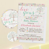 Papier Mousseline Baby shower Pastel Polka Dot