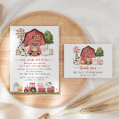 Farm Animals, Cute Animals, First Birthday Welcome Poster