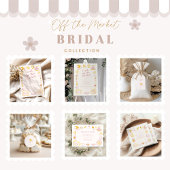 Vrijgezellenfeest van de boerenmarkt bedankkaart