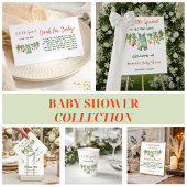Gobelets En Papier Fête de Bébé Fermette Petite Pousse Linge de Bébé