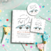 Gobelets En Papier Fast One Red Race Car Boy 1st Birthday