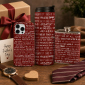 Cravate Modèle de typographie pour le texte de cadeau de l