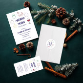 Étiquette Échange de cadeaux de Noël d'objets préférés