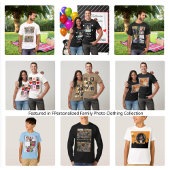 T-shirt Photo Mariage Couple Fancy Silver Frame Femmes