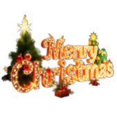 Cravate Éperche de Noël d'or - Arbre de fête