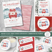 Serviette En Papier Ugly Sweater Merry Christmas Party