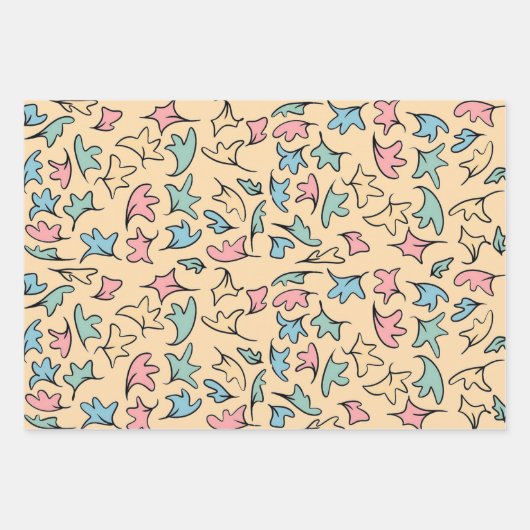 Collection Feuille Pastel 2 (Devant 3)