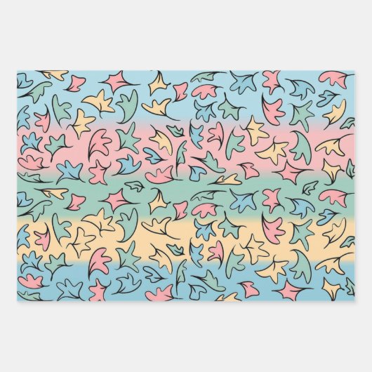 Collection Feuille Pastel 2 (Devant)