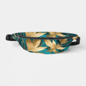 Collection Feuille populaire Turquoise Gold Boho (Recto)
