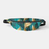 Collection Feuille tendance Turquoise Gold Boho (Recto)