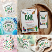 Badge Rond 5 Cm Fiesta d'abord | 1ère fête d'anniversaire