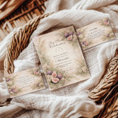 Invitation Fig Orchard Élégance Baby Shower