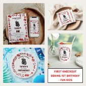 Invitation First Knockout Boxing 1st Birthday – Fun Kids Part
