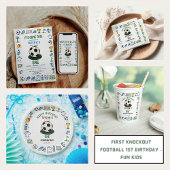 Invitation It’s Game Time soccer 1st Birthday