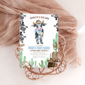 Invitation First Rodeo Pink Wild West Time Capsule Cards