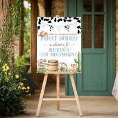 First Rodeo Birthday Invitation with Photo