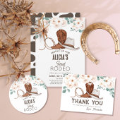 Papier Premier Rodéo qui connaît 1yo Meilleur 1er Anniver