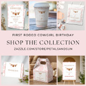 Invitation Saddle Up Pink Cowgirl Western Birthday