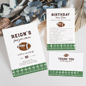 Serviette En Papier Football garçon première année bas 1er anniversair