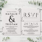 Assiettes En Carton Gâteau Mariage à l'orange florale (Personnalisez la collection de ce créateur indépendant.)