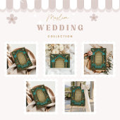 Invitation Floral Arch Islamic Wedding