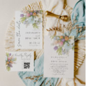 Invitation Watercolor Floral Wedding